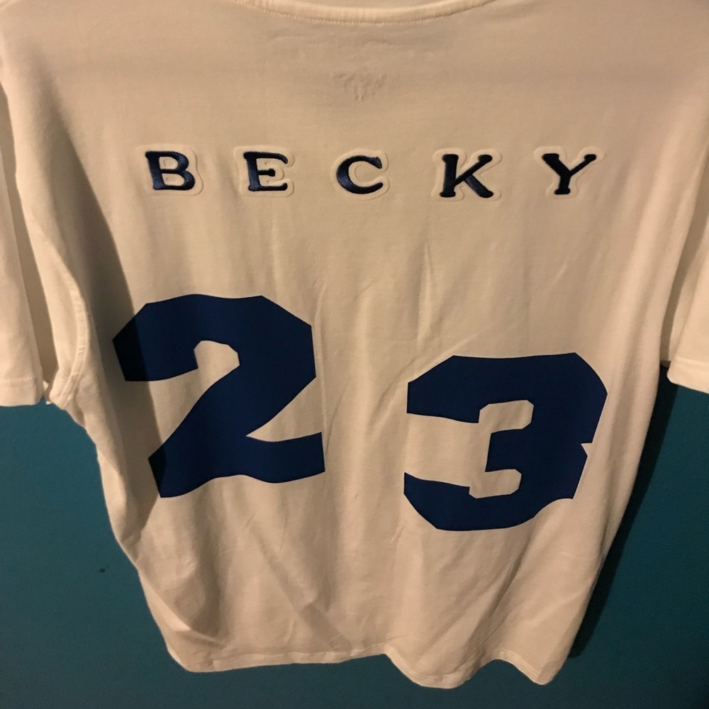 NWOT KC White T “Becky With The Blued Hair” - Picture 5 of 6